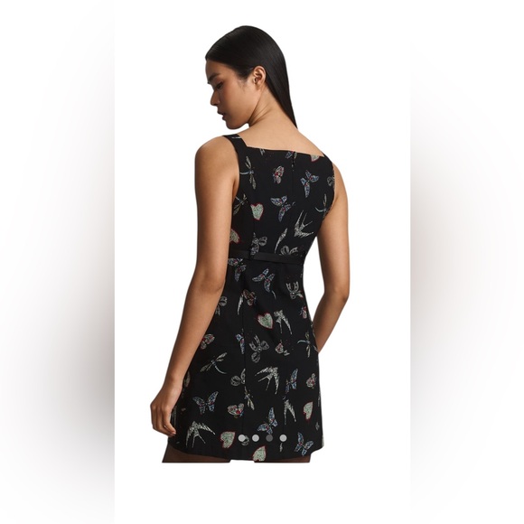 Maeve by Anthropolgie Sleeveless Boatneck Mini Dress size 12 NWT - Picture 4 of 8